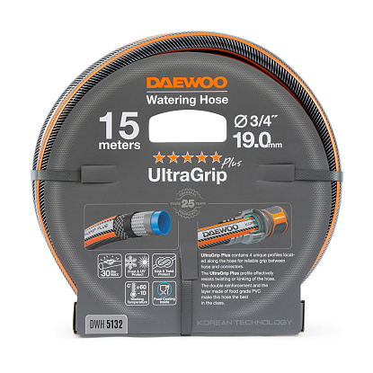 Шланг 3/4" (19мм) - 15м DAEWOO UltraGrip Plus DWH 5132